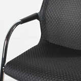 Vitra Unix Meeting Chair - Asphalt Mesh - Re-Lived