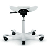 Flokk HAG Capisco Puls Stool 8001 light grey white sweep