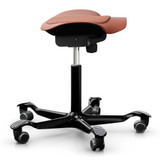 Flokk HAG Capisco Puls Stool 8001 rosehip white sweep