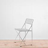 HAY X-Line Chrome Outdoor Chair| Re-Lived