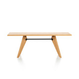 Vitra Prouvé Table S.A.M. Bois white sweep