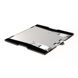 A folded Bakker Elkhuizen FlexTop 170 Laptop Stand against a white background