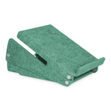 Bakker Ekhuizen Ergo-Top 320 Circular Laptop Stand in Green against a white background