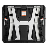 A folded Colebrook Bosson Saunders Monto On Desk Sit-Stand Solution against a white background