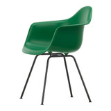 Vitra Eames DAX Plastic Armchair emerald white sweep