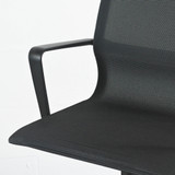 Vitra Physix Conference chair FleeceNet deep black