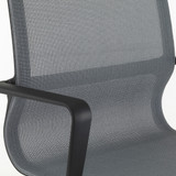 Vitra Physix Conference chair closeup white sweep