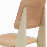 A close up of a Vitra Standard Chair against a white background