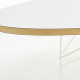 Vitra Eames Elliptical Table ETR in white Vitra Eames Elliptical Table ETR in white