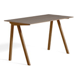 HAY Copenhague CPH 90 Desk in Walnut against a white background