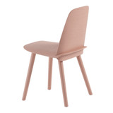 Muuto Nerd Chair in Tan Rose against a white background