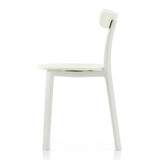 Vitra APC Chair in White against a white background