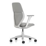Vitra ACX Soft Office Chair in grey against a white background