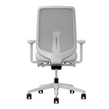 Herman Miller Verus Mesh Office Chair in Mineral against a white background