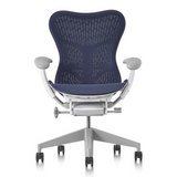 Herman Miller Mirra 2 Butterfly Back in Twilight white sweep