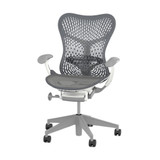 Herman Miller Mirra 2 Triflex Back slate grey white sweep