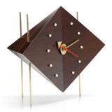 Vitra Nelson Diamond Desk Clock against a white background