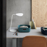 Muuto Leaf Table Lamp on a desk