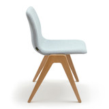 NaughtOne Viv Wood Frame Dining Chair against a white background