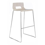 Elite Multiply Bar Stool without upholstery against a white background