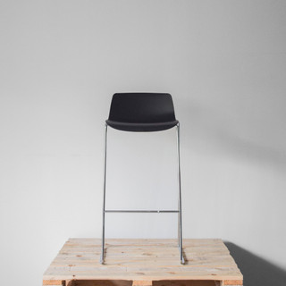 Brunner Fina Bar Stool, Re-Lived Front