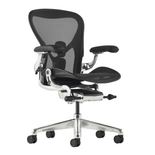 Herman Miller Aeron Chair in Onyx Executive Size A