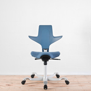 HAG Capisco Puls 8020 Blueberry Office Chair | Re-Lived