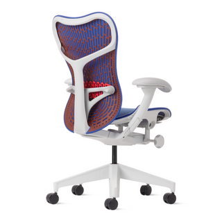 Herman Miller Mirra 2 Chair Butterfly Back Colour Block in Ultramarine/Cordovan