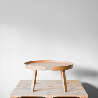 Muuto Around Coffee Table - 72cm Diam. / 36cm High - Ash | Re-Lived
