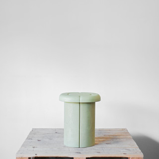 Mater Alder Side Table Light Green| Re-Lived