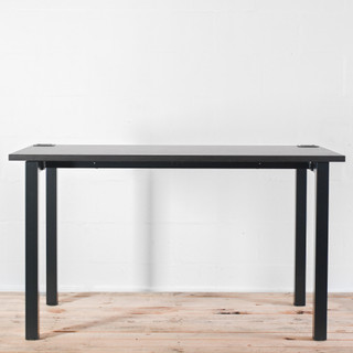 Elite Matrix Desk 1330 x 620mm Laurenti Wenge Top and black Graphite Frame - Re-Lived