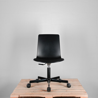 Enea Lottus Black Side Chair Upholstered Seat Pad | Re-Live