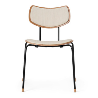 Carl Hansen VLA26P Vega Upholstered Dining Chair with Mood 1104 Fabric