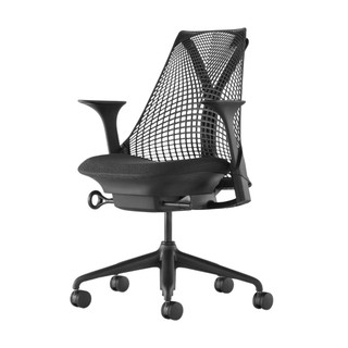 Herman Miller Sayl Chair black white sweep