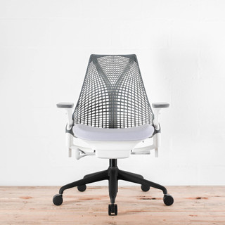 Herman Miller Sayl Slate Grey / White Chair | Re-Lived