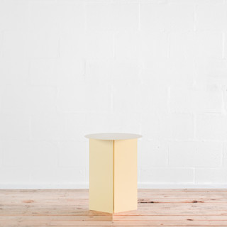 HAY Slit Coffee Table - Soft Yellow | Re-Lived