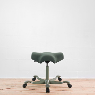 HAG Capisco 8105 Office Chair - Moss Green | Re-Lived