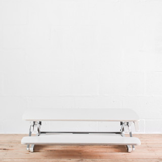 Flytta On Desk Sit Stand Solution in White| Re-Lived