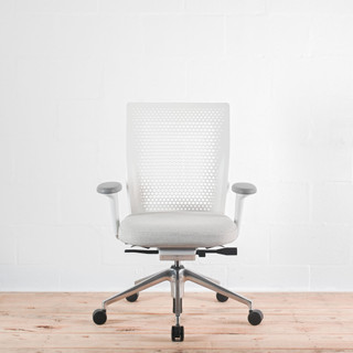 Vitra ID Air Soft Light Frame and Back with Arms Office Chair - Re-Lived