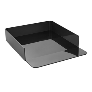 Herman Miller Formwork Paper Tray in onyx white sweep
