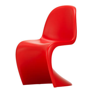 Vitra Panton Chair in classic red Colour in white sweep.