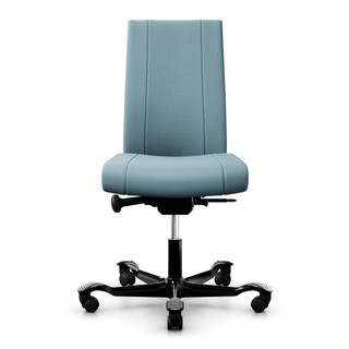 HAG Creed 6056 Office Chair in light green against a white background