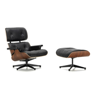 Vitra Eames Lounge Chair with Ottoman – Fast Delivery