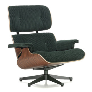 Vitra Eames Lounge Chair in Green against a white background
