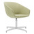 Elite Luma Chair with a metal base against a white background