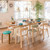 Artek Chair 69s around a table in a dining space