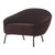 NaughtOne Ever Lounge Chair with metal legs