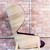 Connection Hygge High Back Lounge Chair next to a brick wall