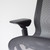 Herman Miller Cosm Medium Back Office Chair Re-Lived in Graphite height adjustable arm