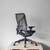 Herman Miller Cosm Medium Back Office Chair Re-Lived in Graphite front angle